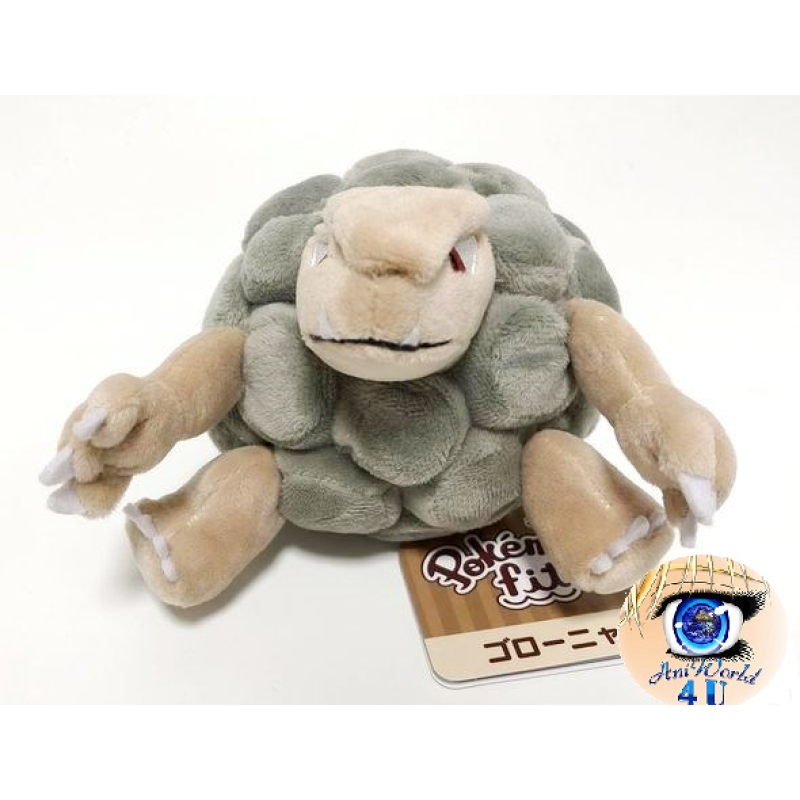 Officiële Pokemon center knuffel Pokemon fit Golem 12cm (breedt) 